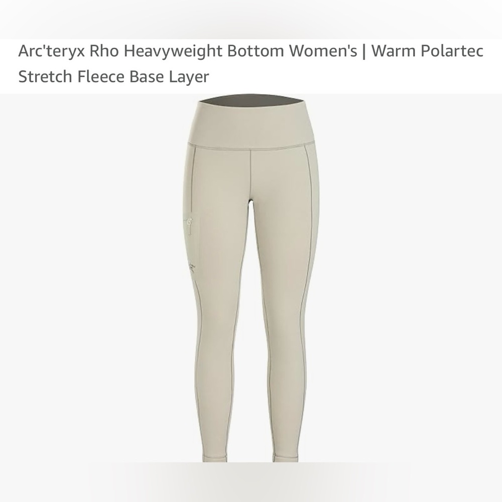 Arc’teryx Rho Heavyweight Bottoms 
Size XS
Color Habitat